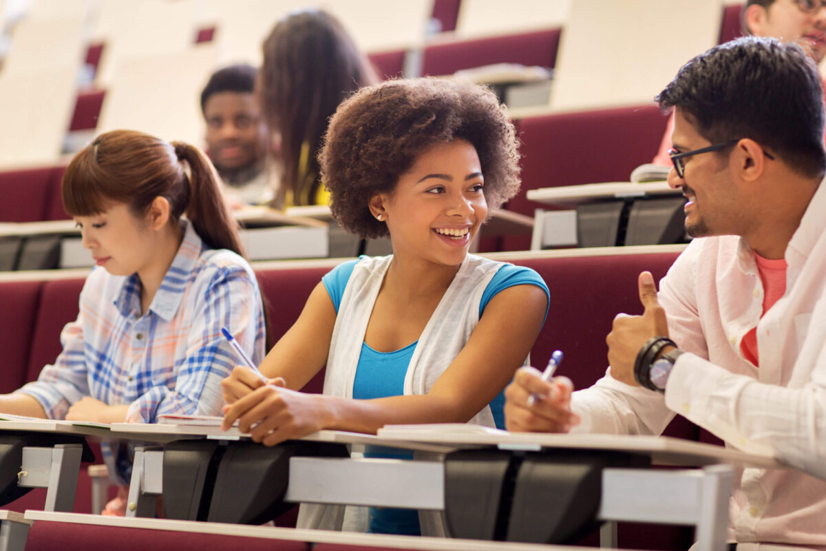 A Group of Students Sitting in a Classroom